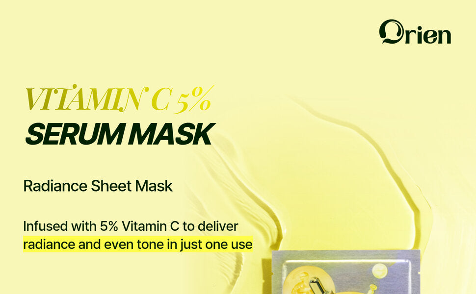 Orien Vitamin C Serum Mask (4 Sheets) detail 1