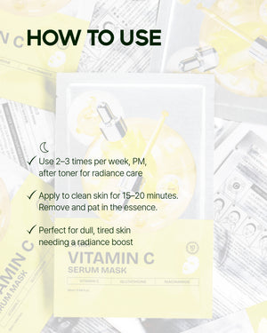 Orien Vitamin C Serum Mask (4 Sheets)