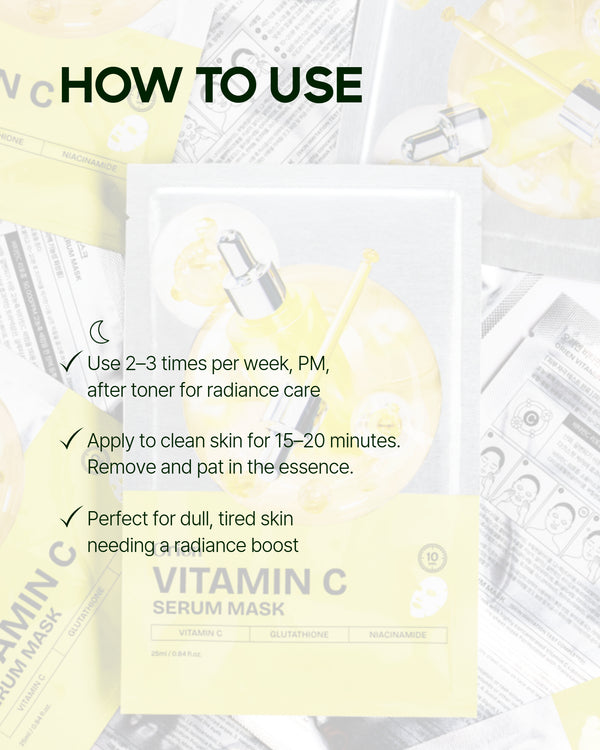 Orien Vitamin C Serum Mask (4 Sheets)