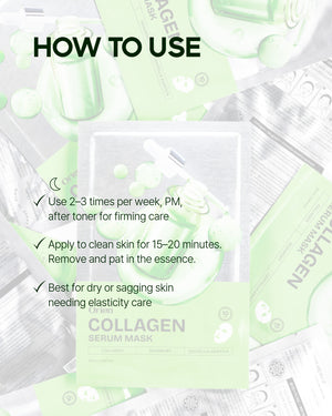 Orien Collagen Serum Mask (4 Sheets)