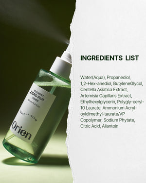 Orien Mugwort Zero Film Toner 160ml