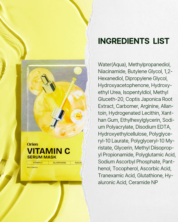 Orien Vitamin C Serum Mask (4 Sheets)