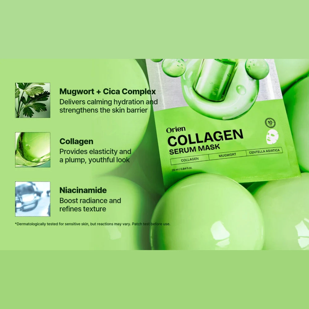 Orien Collagen Serum Mask (4 Sheets)