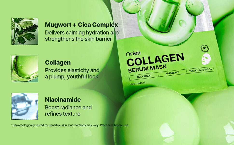 Orien Collagen Serum Mask (4 Sheets) detail 2