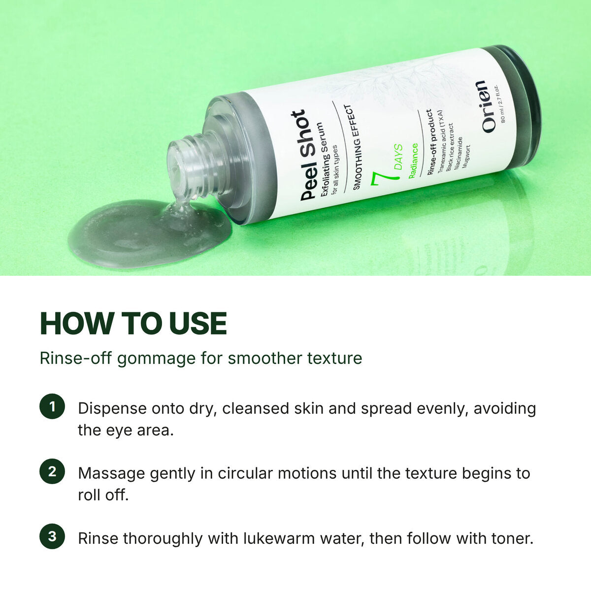 Orien Peel Shot Serum detail 5