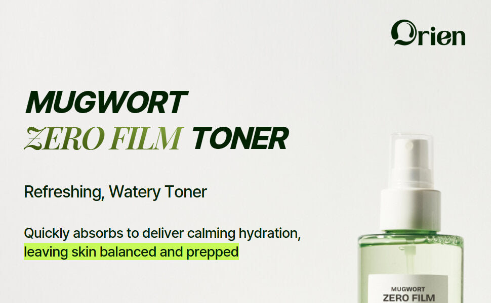 Orien Mugwort Zero Film Toner 160ml detail 1