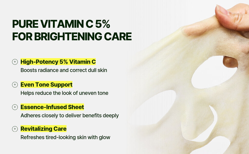 Orien Vitamin C Serum Mask (4 Sheets) detail 3