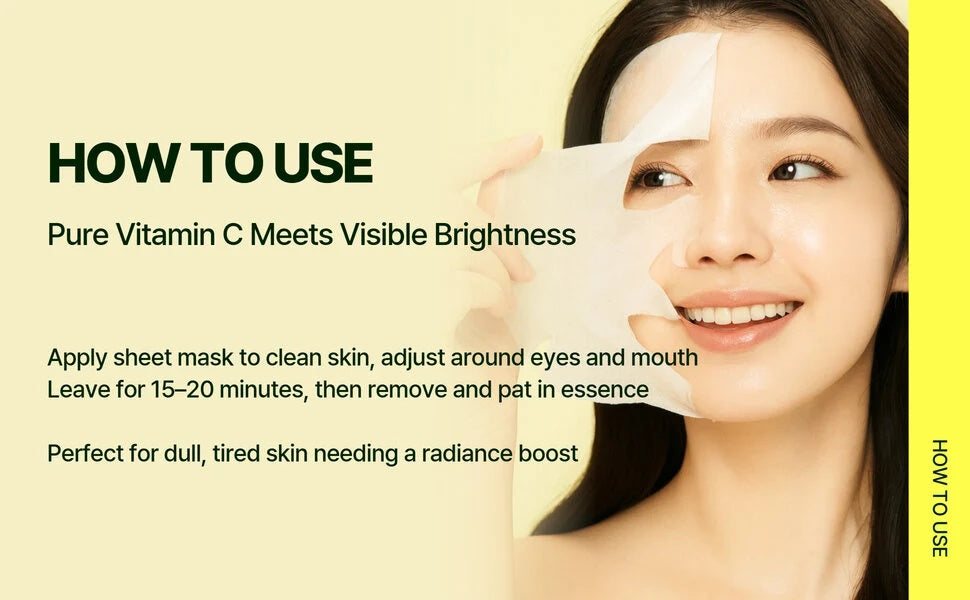 Orien Vitamin C Serum Mask (4 Sheets) detail 5